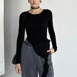 DressBerry Round Neck Regular Top-picture-0