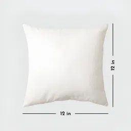 Mad Over Print White & Pink Love Is In The Air Printed  Filled Cushion image 2