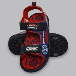 Kids Ville Boys Captain America Printed Sports Sandals image 5