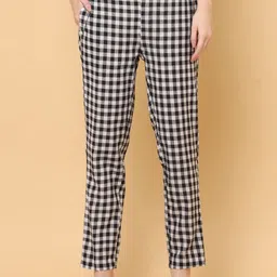 aayusika Checked Pure Cotton Tunic & Trousers Co-Ords image 3