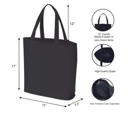 THEYAYACAFE Graphic Printed Oversized Shopper Tote Bag image 4