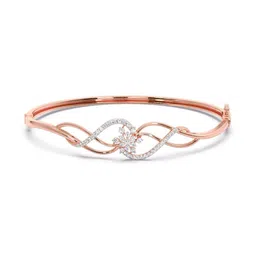 CANDERE A KALYAN JEWELLERS COMPANY 14Kt Baani Diamond Oval Bracelet - 0.4 Ct-picture-21