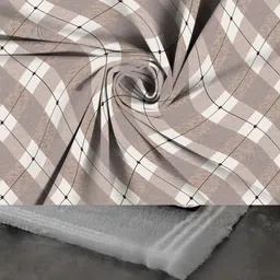 Aura Grey & Grey 210 TC Bedsheet with 2 Pillow Covers image 3