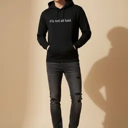 SMAN Men Printed Hooded Sweatshirt-picture-13