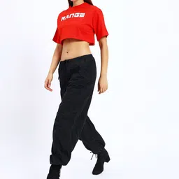 Sugercandy Print Boxy Crop Top image 5