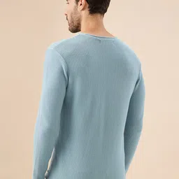 Status Quo Men Self Design Full Sleeve Round Neck Pullover image 4