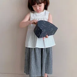 LULU & SKY Girls Top with Palazzos image 3