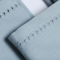 zeba Blue Cotton (16x 16 )Inch Table Napkins (Set of 6) image 2