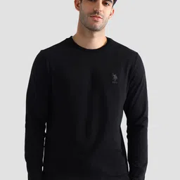 U.S. Polo Assn. Round Neck Cotton Lounge T-Shirt-picture-28