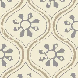 Home Centre Oxford Shell Beige Printed Cotton 200 TC Single Bedsheet Set 2.28 x 1.52m image 3