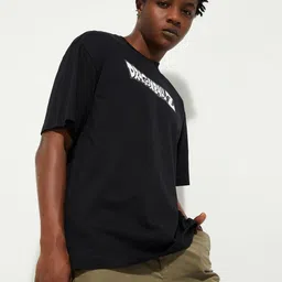 max Men Printed Applique T-shirt image 4