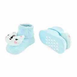 KICKS & CRAWL Infants Pack Of 2 Cotton Ankle-Length Socks image 3