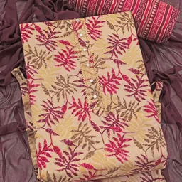 MANJUFABB Dyed Unstitched Dress Material-picture-24