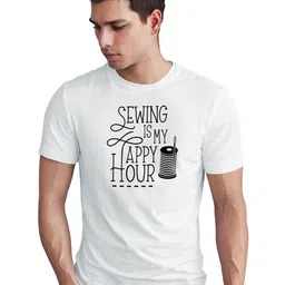 Seekbuylove Men Bio Finish Typography Printed Pure Cotton T-shirt-picture-16