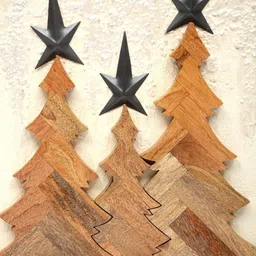 Exotic India Wooden Matte Finish Wall Hanging - 24 In image 3