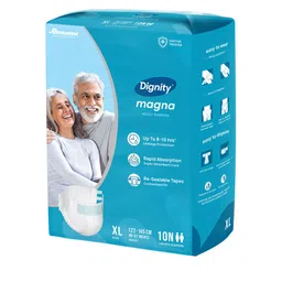 Dignity Magna Adult Diapers - 30Pc image 3