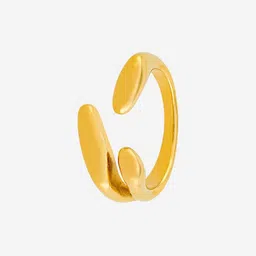 Kushal's Fashion Jewellery Gold-Plated Trendy Finger Ring-picture-14