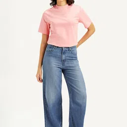 Levis Women Classic Wide Leg High-Rise No Fade Jeans-picture-22