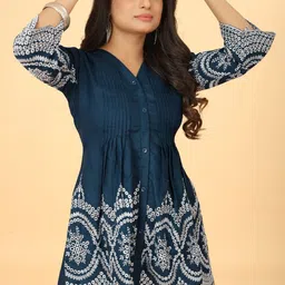 Moda Rapido Embroidered Fit & Flare Dress-picture-12