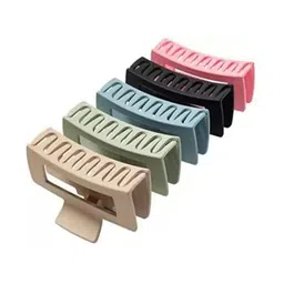 SHREEWATCHES Women Set of 5 Matt Finished Claw Clip Hair accessories-picture-35