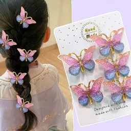 Ziory Girls Set of 5 Alligator Hair Clip-image-5