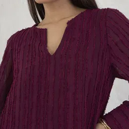 FEMMELLA Women Self Design A-Line Mini Dress image 4