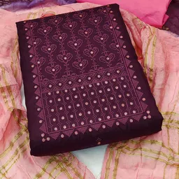 Maroosh Ethnic Motifs Embroidered Unstitched Dress Material-image-33