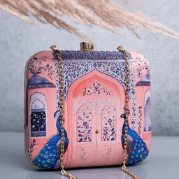 ARTKLIM Printed Box Clutch-picture-35