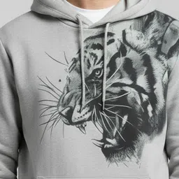 SZN Men Printed Hooded Sweatshirt image 5
