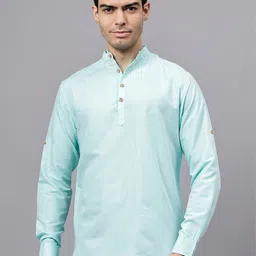 Sumit online Men Solid Daily Cotton Straight Kurta-picture-19