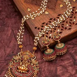 essta Alloy Gold-Plated Jewellery Set-picture-13