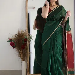 Anjaneya Sarees Woven Design Zari Banarasi Saree-picture-33