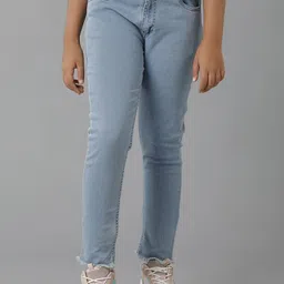 UNDER FOURTEEN ONLY Girls Regular Fit Mid-Rise Jeans-picture-12