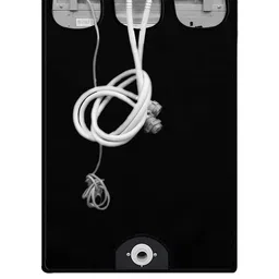 The Furnishing Tree Washing Machine Cover Black Compatible for Samsung 9 Kg Fully-Automatic Top Loa image 2