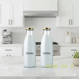 b7 creations Glass Milk Container - 500 ml-picture-16