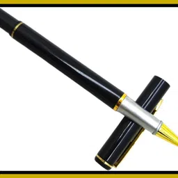 801 Executive Black Color Metal Body Gift Pen With Gold Plated Clip Ball Pen-image-13