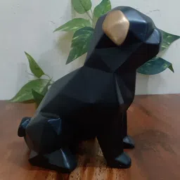 Afterstitch Set of 2 Black Dog Showpiece image 4