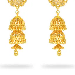 arch fashion Gold-Plated Brass Earrings-picture-34
