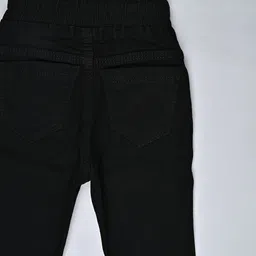F2M Girls Slim Fit High-Rise Mildly Distressed Light Fade Embroidered Jeans image 2