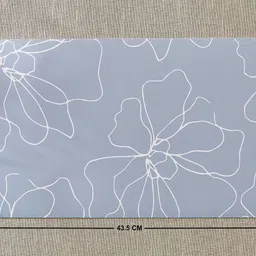 Home Centre Meadows Theme Blue & White 6 Pieces Floral Printed Table Placemats image 5