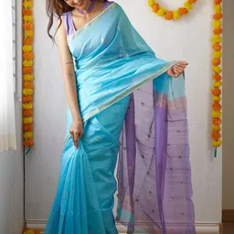 Mitera Woven Design Zari Banarasi Saree-picture-28