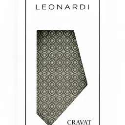 Leonardi Men's Geometric Printed Formal Cravat image 3