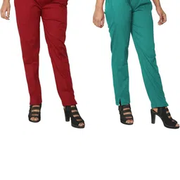 PINOVO Women Cotton Trousers-image-26