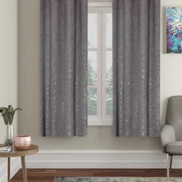 SOKNACK Grey & Gold-Toned Set of 2 Window image 1