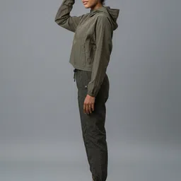 Mast & Harbour Women Hooded Solid Sporty Jacket-picture-16