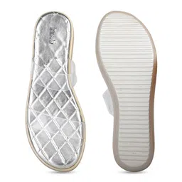 Inc 5 Women Round Toe Party Wedge Mules image 2