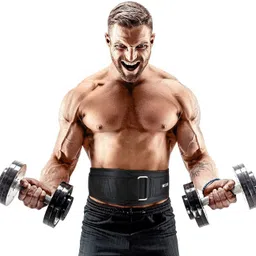 leosportz Weight Lifting Deadlift Belt stabilize Back & Abdominal (4mm Thick 5 inch wide) Back / Lumbar Support image 2