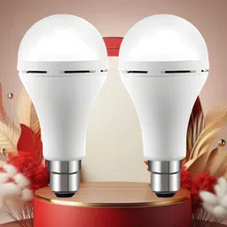 clairbell Emergency 15W Inverter LED Bulb with 1200mAh Rechargeable Battery Pack of 2 A288 4 hrs Bulb Emergency Light-picture-16