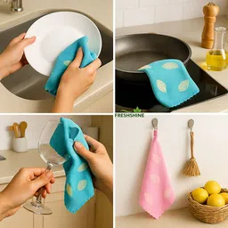 freshshine Microfiber 400 GSM Face Towel image 3