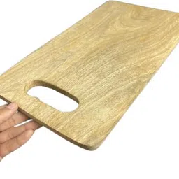 thewoodenstock Classic Rectangular Wooden Chopping Board Tray image 1